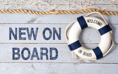 Welcome new on board